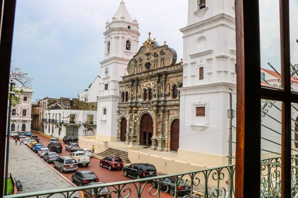 Plaza Catedral 104 - Apartment With A View To Plaza Catedral In Casco Kota Panama Bagian luar foto